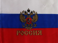 Российский триколор 45х30см фото
